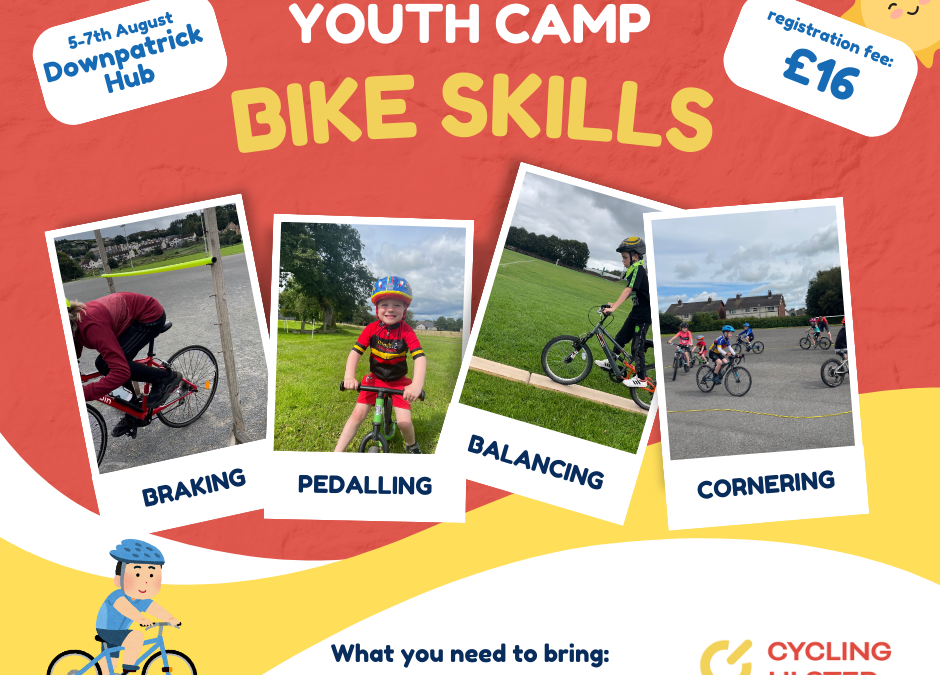 Cycling Ulster Summer Cycling Skills Camps 2024